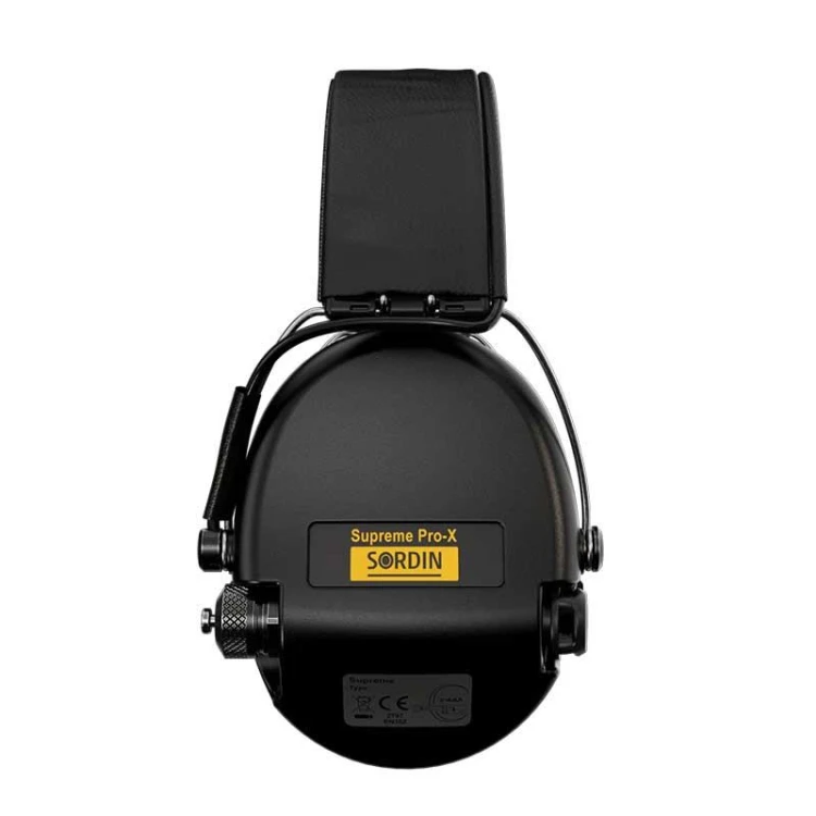 Słuchawki aktywne Sordin Supreme PRO X black LED SOR75302-X-13-S-230570