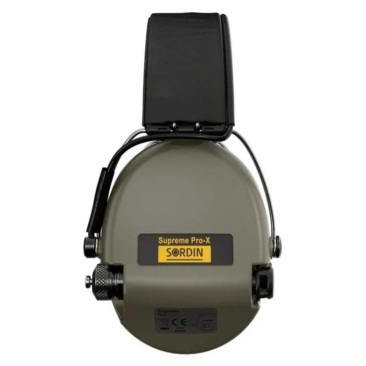 Słuchawki aktywne Sordin Supreme PRO X olive LED 75302-X/L-07-S-230640