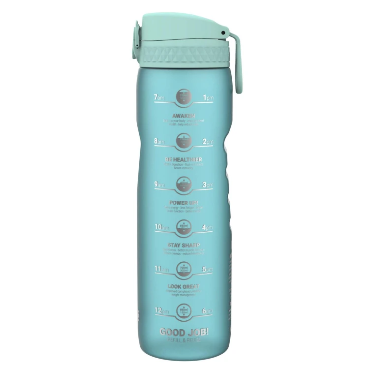 Butelka ION8 Ice Motivator 1,1 Litr Bidon BPA Free Sonic Blue-230817