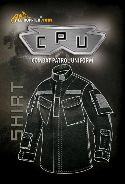 Mundur wojskowy polski - Bluza CPU Helikon, PL woodland WZ93-3661