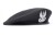 Beret tłoczony wojskowy czarny z orzełkiem-220442
