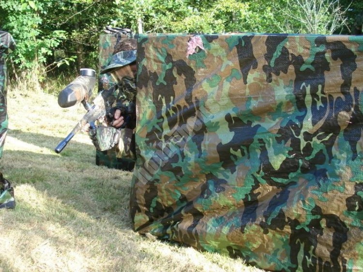 Plandeka 190x300cm Zadaszenie namiotowe woodland tarp-219850