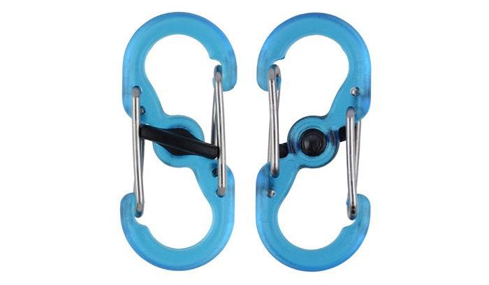 Nite Ize S-Biner KeyRack LOCKER brelok do kluczy z karabinkami KLKP-01-R3-221324